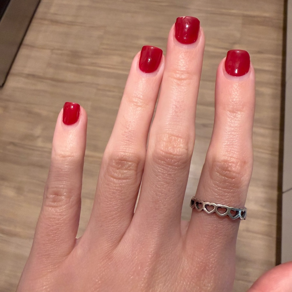 James Avery Tiny Heart Ring (size 7) - Picture 2 of 3